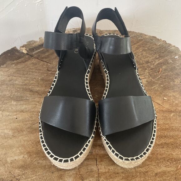 Franco Sarto Women's Patra Espadrille Wedge Sandals Size 9 - Picture 2 of 9